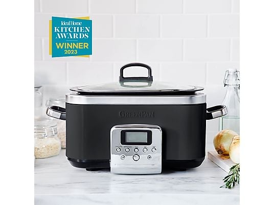 GREENPAN Slow Cooker CC005311-001 Multikocher schwarz (1350 Watt)