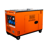 Black + Decker 6300 Watt Diesel BXGND6300E 230V Stromerzeuger Stromaggregat