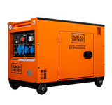 Black + Decker 6300 Watt Diesel BXGND6300E 230V Stromerzeuger Stromaggregat
