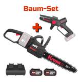 Baum-Set mit 2 Kettensägen