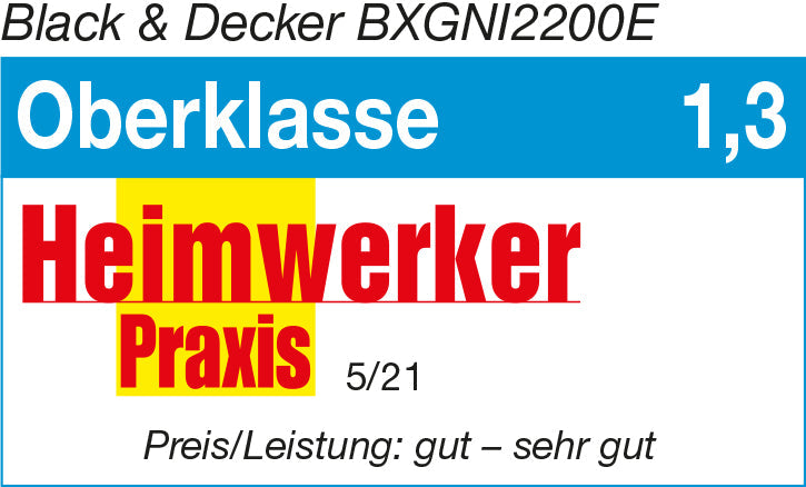 Black + Decker Inverter 2200 Watt Benzin BXGNi2200E Stromaggregat auch Werkzeuge