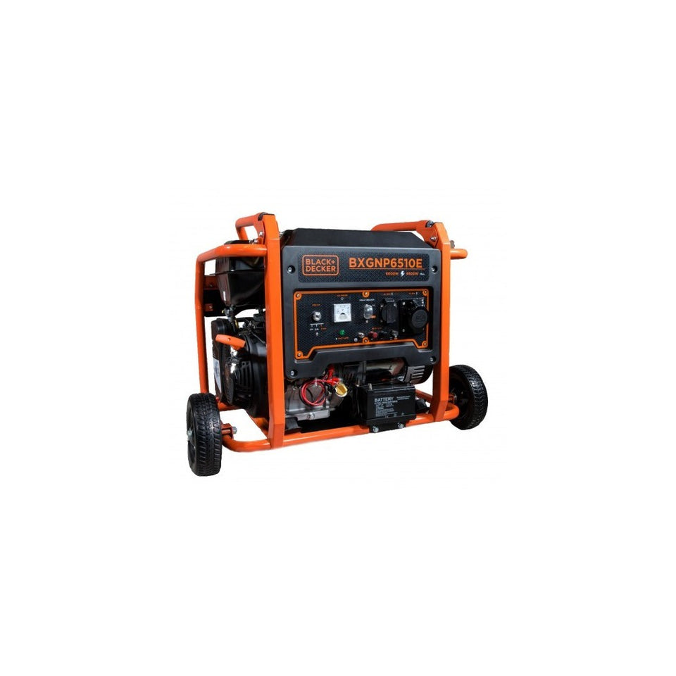 Black + Decker 6,5 kW Benzin Stromaggregat BXGNP6510E