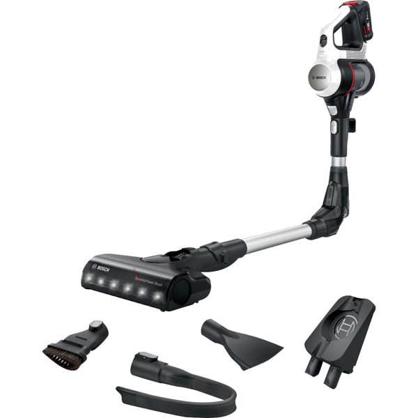 Bosch Unlimited 7 BBS 711 W, Stielstaubsauger (weiß/schwarz)