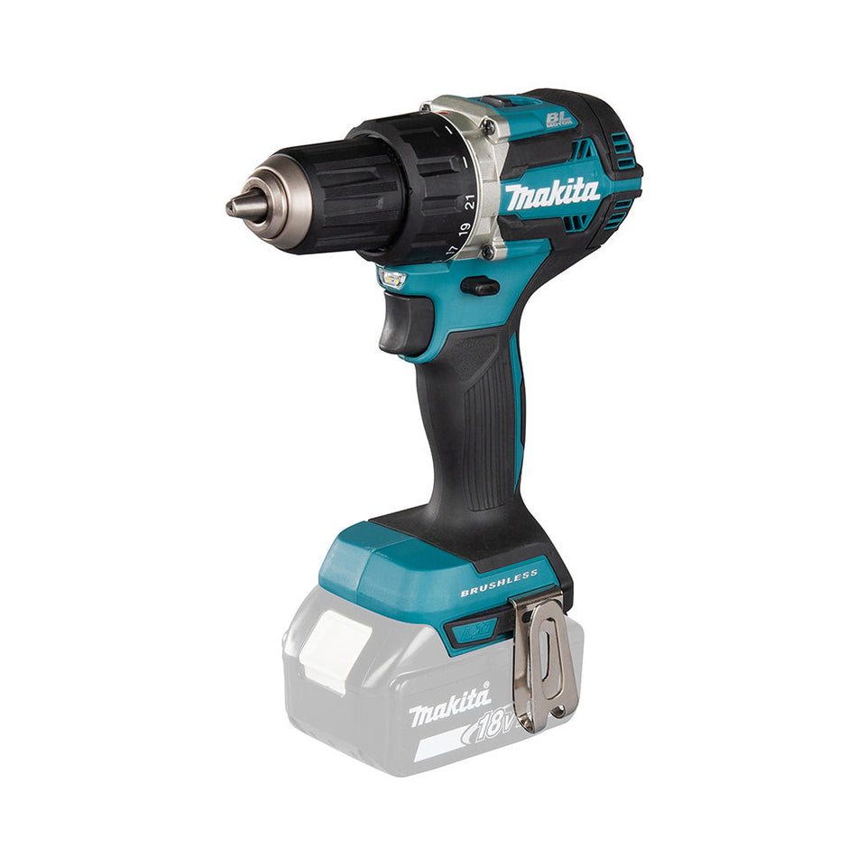 Makita DLX3195JX1 18V Kombo-Kit LXT, DDF484, DGA504, DHR243, Ladegerät, 2x 5,0 Ah Akkus und Koffer