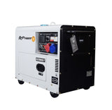 ITC POWER Full Power 8 kVA Diesel DG7800SE-T 230&400 Stromaggregat Stromerzeuger