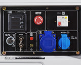 ITC POWER 6300 Watt Diesel DG7800SE Stromaggregat Stromerzeuger