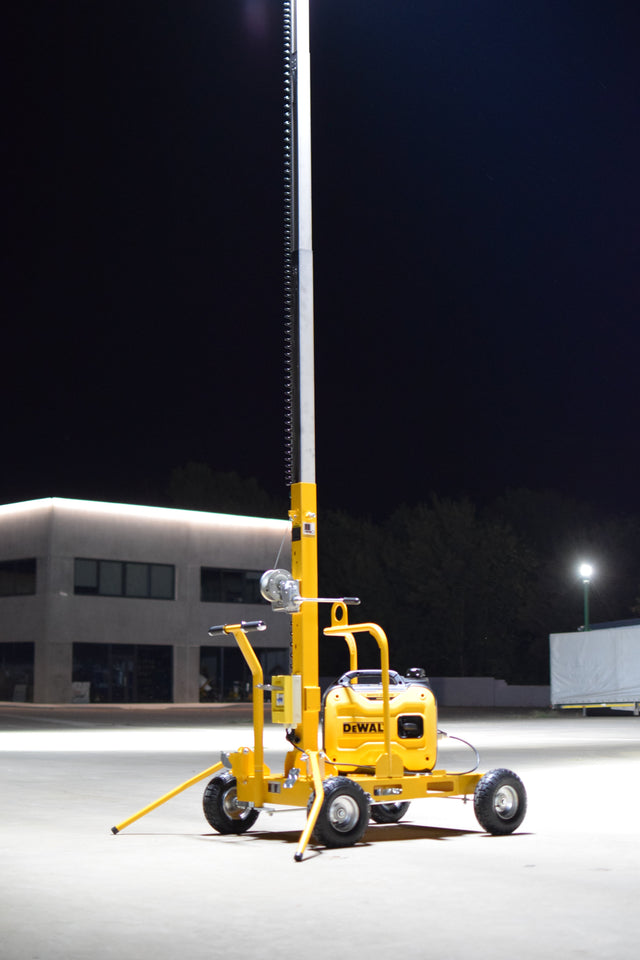Lichtmast LT800-LED KOMPAK für 4.800 m² | mobiler Lampenmast