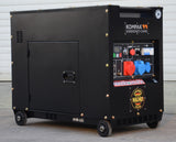 8kVA Diesel KD8000SET-CAMO-B Stromerzeuger Stromaggregat 25 L Tank
