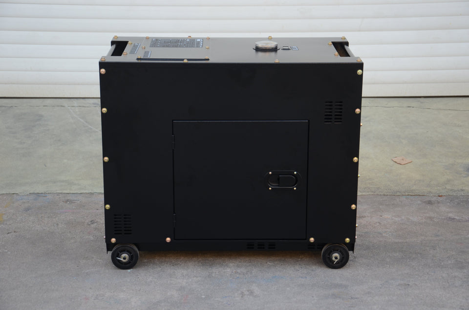 8kVA Diesel KD8000SET-CAMO-B Stromerzeuger Stromaggregat 25 L Tank