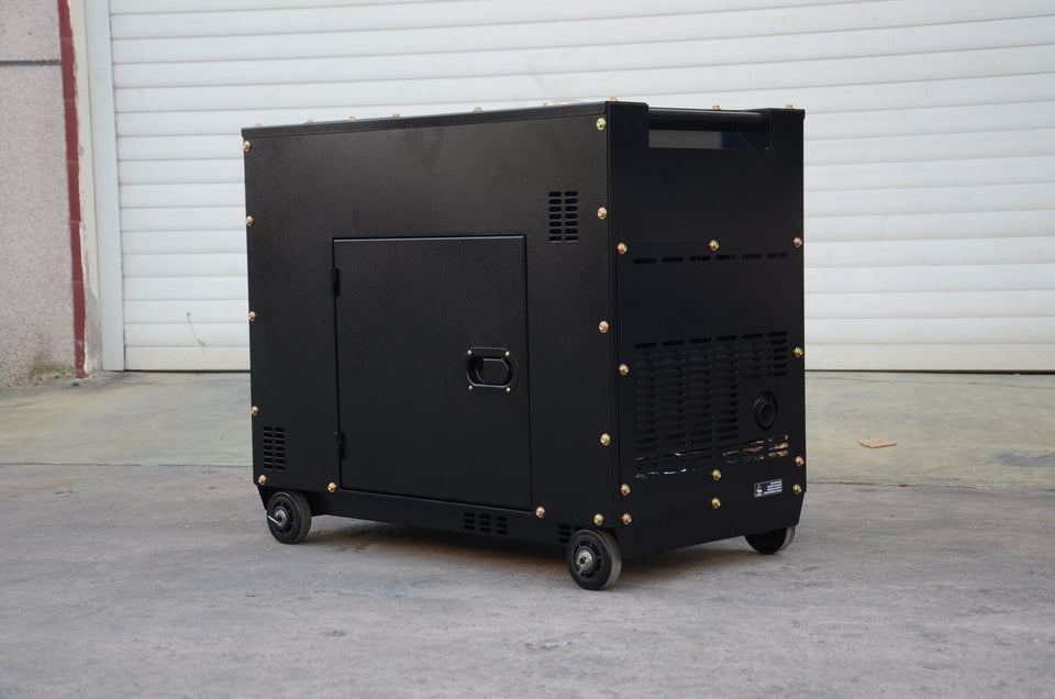 8kVA Diesel KD8000SET-CAMO-B Stromerzeuger Stromaggregat 25 L Tank