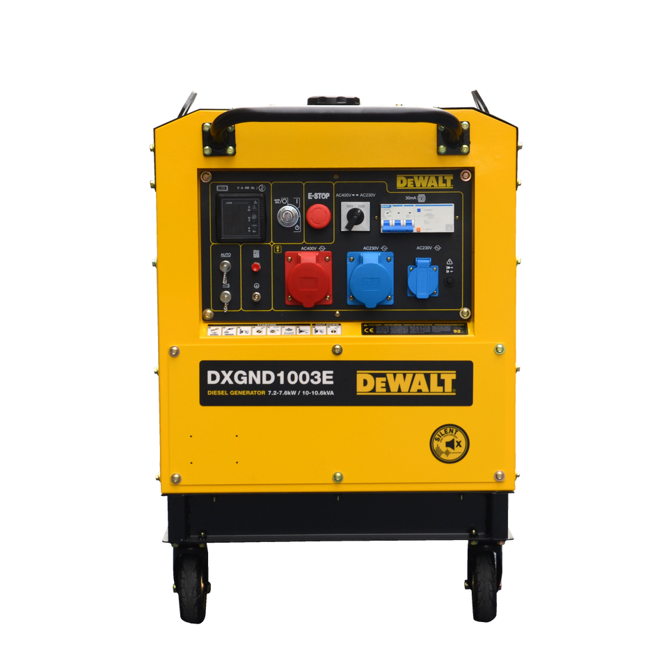 DeWalt Stromerzeuger 10,6 kVA Diesel DXGND1003E Stromaggregat