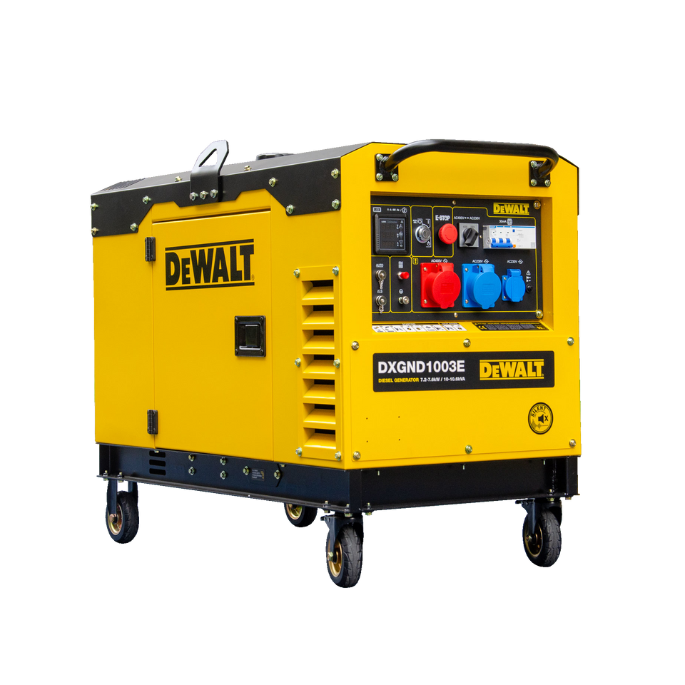 DeWalt Stromerzeuger 10,6 kVA Diesel DXGND1003E Stromaggregat