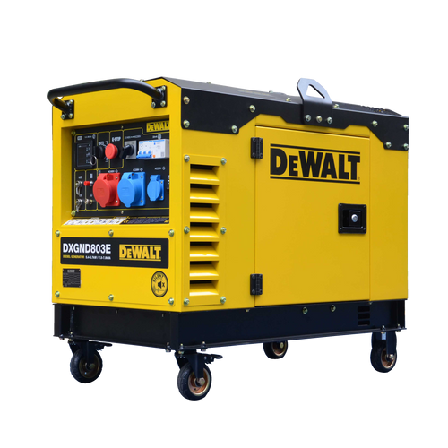 DeWalt Stromerzeuger 7,9 kVA Diesel DXGND803E Stromaggregat