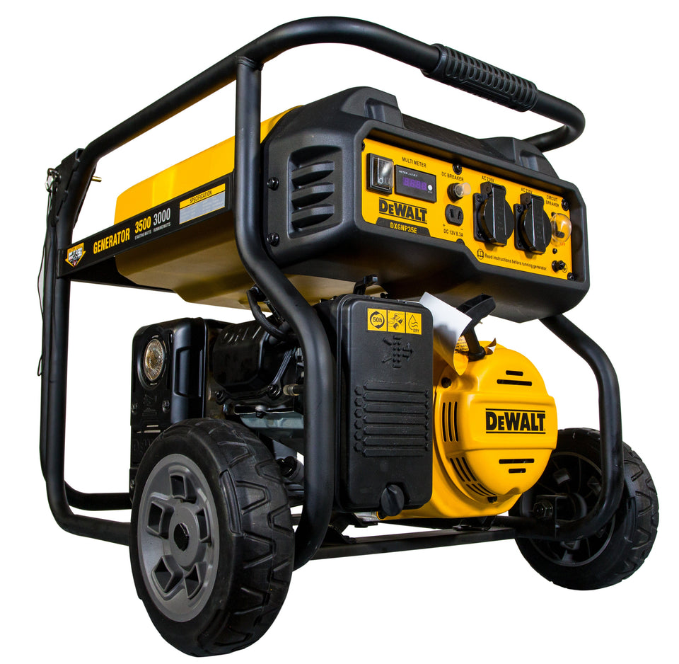 DeWalt Stromerzeuger 3500 Watt Benziner DXGNP35E Stromaggregat