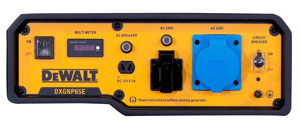 DeWalt Stromerzeuger 6,5 kW Benziner DXGNP65E Stromaggregat