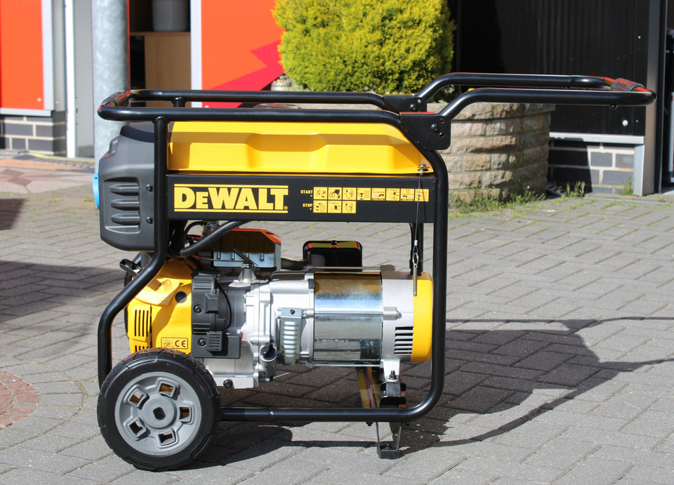 DeWalt Stromerzeuger 6,5 kW Benziner DXGNP65E Stromaggregat