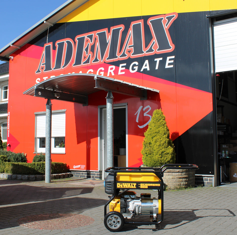 DeWalt Stromerzeuger 6,5 kW Benziner DXGNP65E Stromaggregat