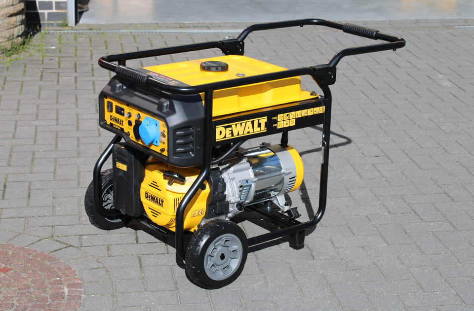 DeWalt Stromerzeuger 6,5 kW Benziner DXGNP65E Stromaggregat