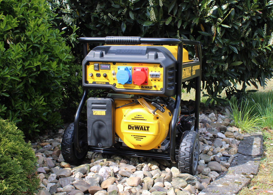 DeWalt Stromerzeuger 10,6 kVA Benziner DXGNP853E Stromaggregat 230 V & 400 V
