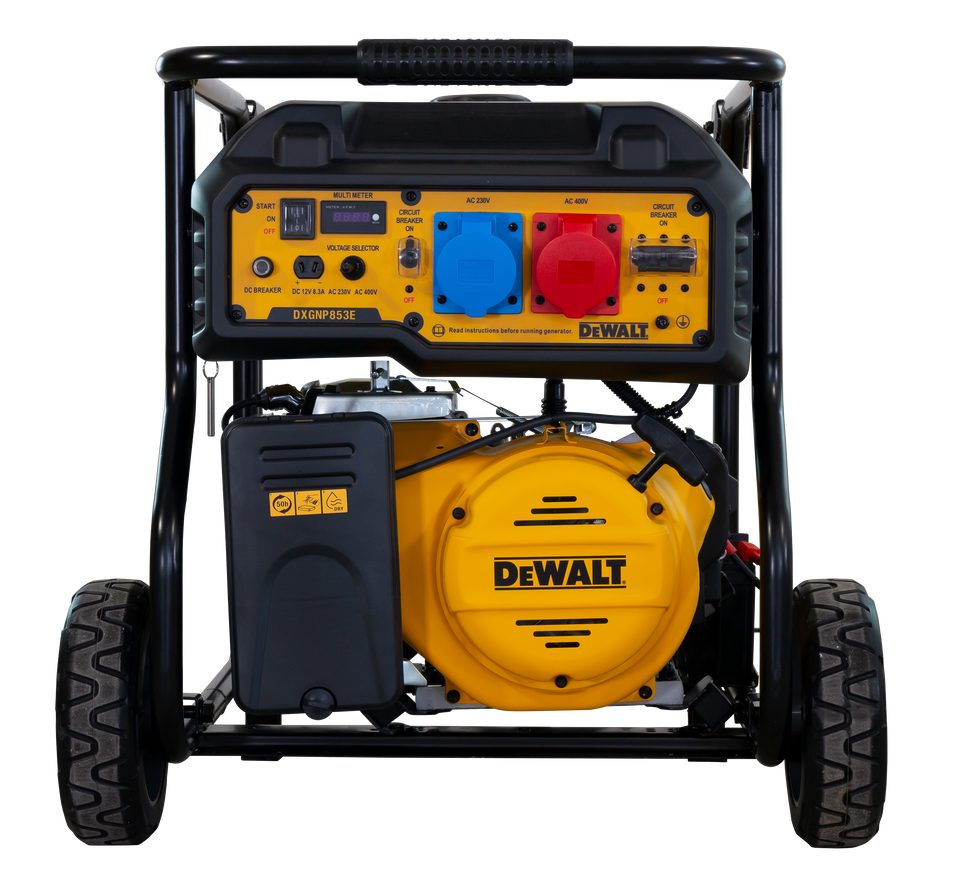 DeWalt Stromerzeuger 10,6 kVA Benziner DXGNP853E Stromaggregat 230 V & 400 V