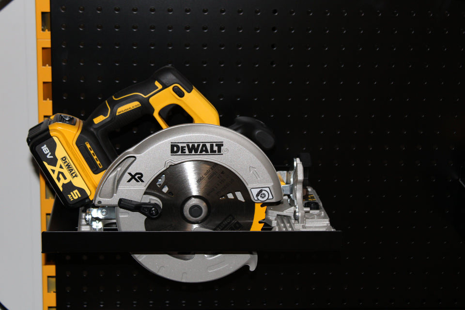 DeWalt 18V Akku-Handkreissäge mit 2x 5Ah Akku und Schnellladegerät