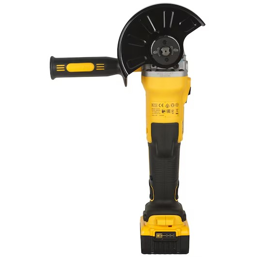 DeWalt 18V Akku-Winkelschleifer mit 2x 5Ah Akku und Schnellladegerät