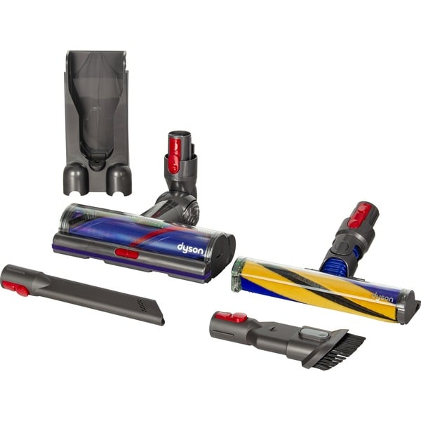 Dyson V15 Detect Absolute (2023), Stielstaubsauger (gelb/grau)