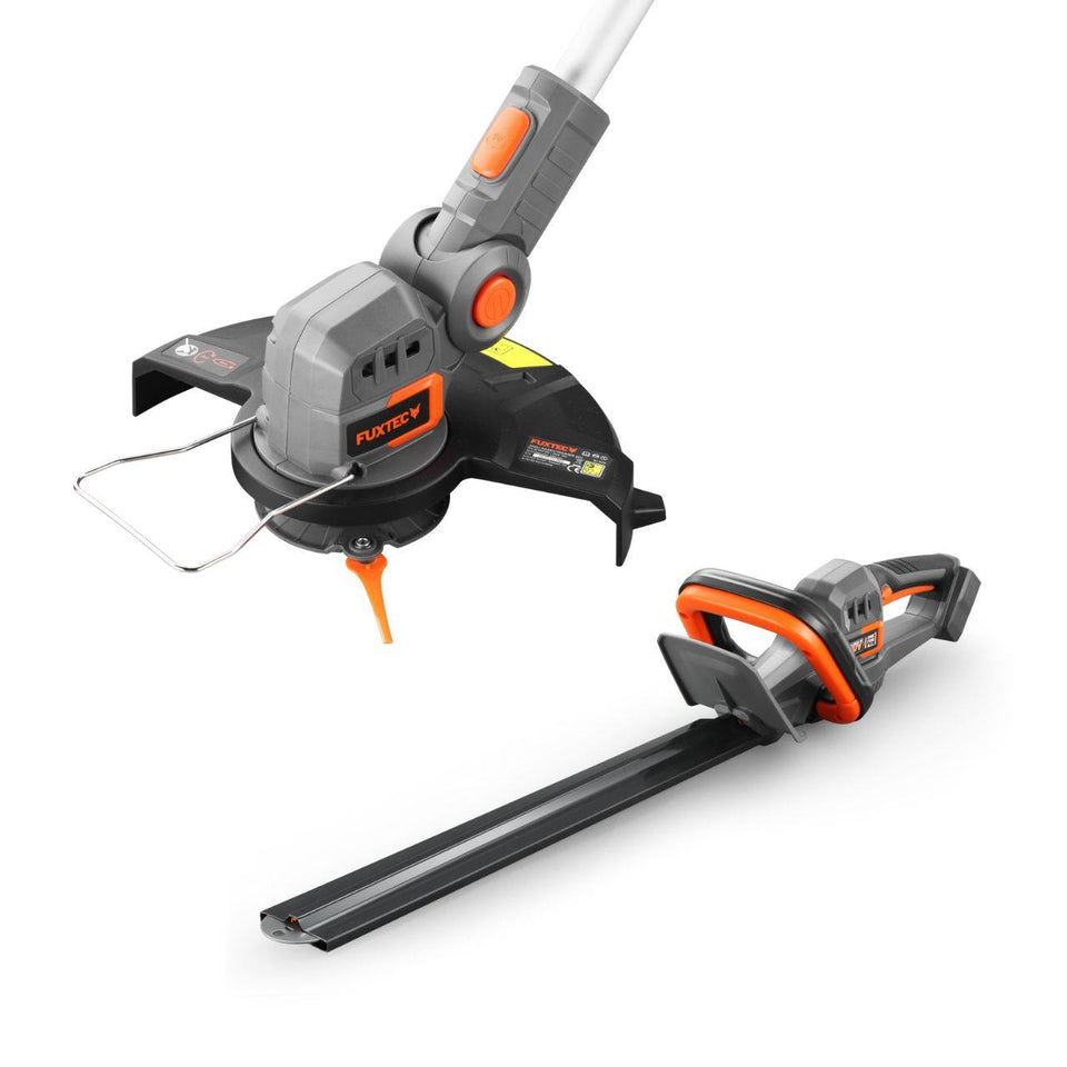 FUXTEC 20V Garten-Set FX-20VSET5 Rasentrimmer und Heckenschere