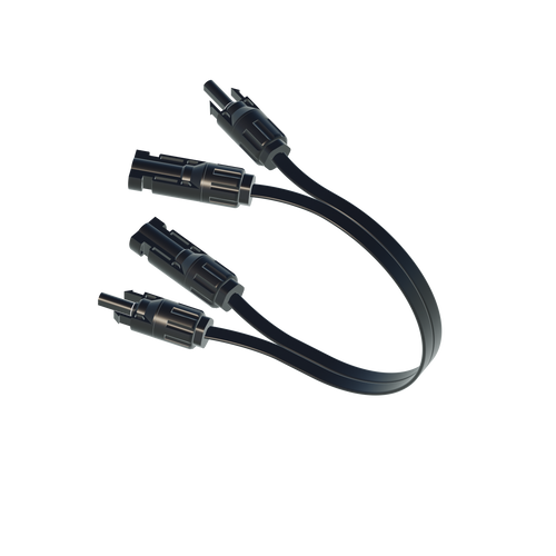 RUNHOOD Flat PV Kabel, Fensterdurchführung mit MC4 Anschluss | 300V