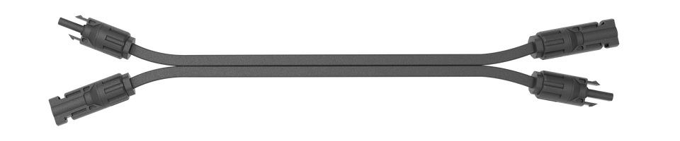 RUNHOOD Flat PV Kabel, Fensterdurchführung mit MC4 Anschluss | 300V