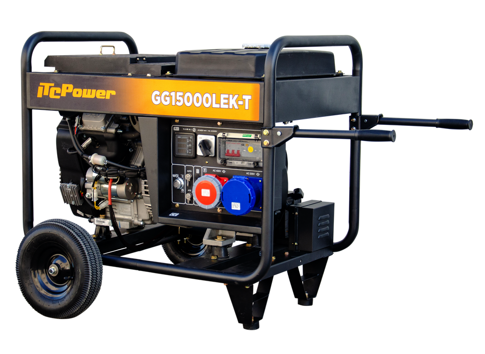 ITC POWER Baustellen Stromaggregat 15 kVA GG15000LEK-T 400 V PROFI-QUALITÄT