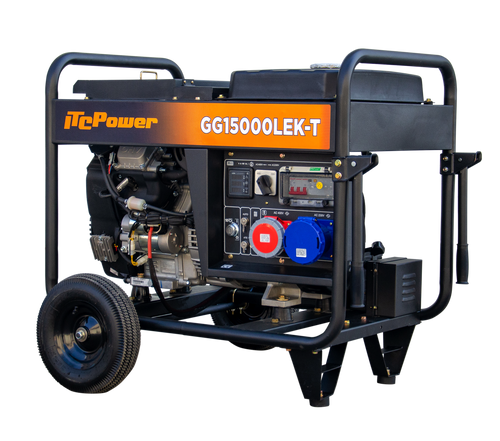 ITC POWER Baustellen Stromaggregat 15 kVA GG15000LEK-T 400 V PROFI-QUALITÄT