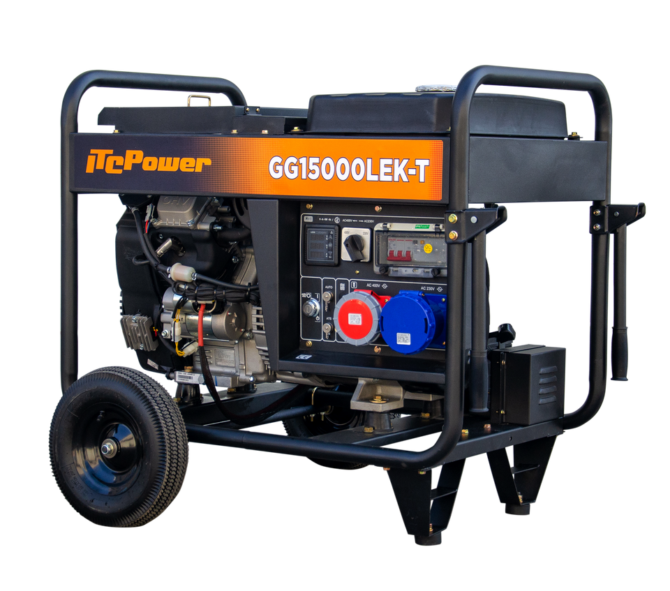 ITC POWER Baustellen Stromaggregat 15 kVA GG15000LEK-T 400 V PROFI-QUALITÄT