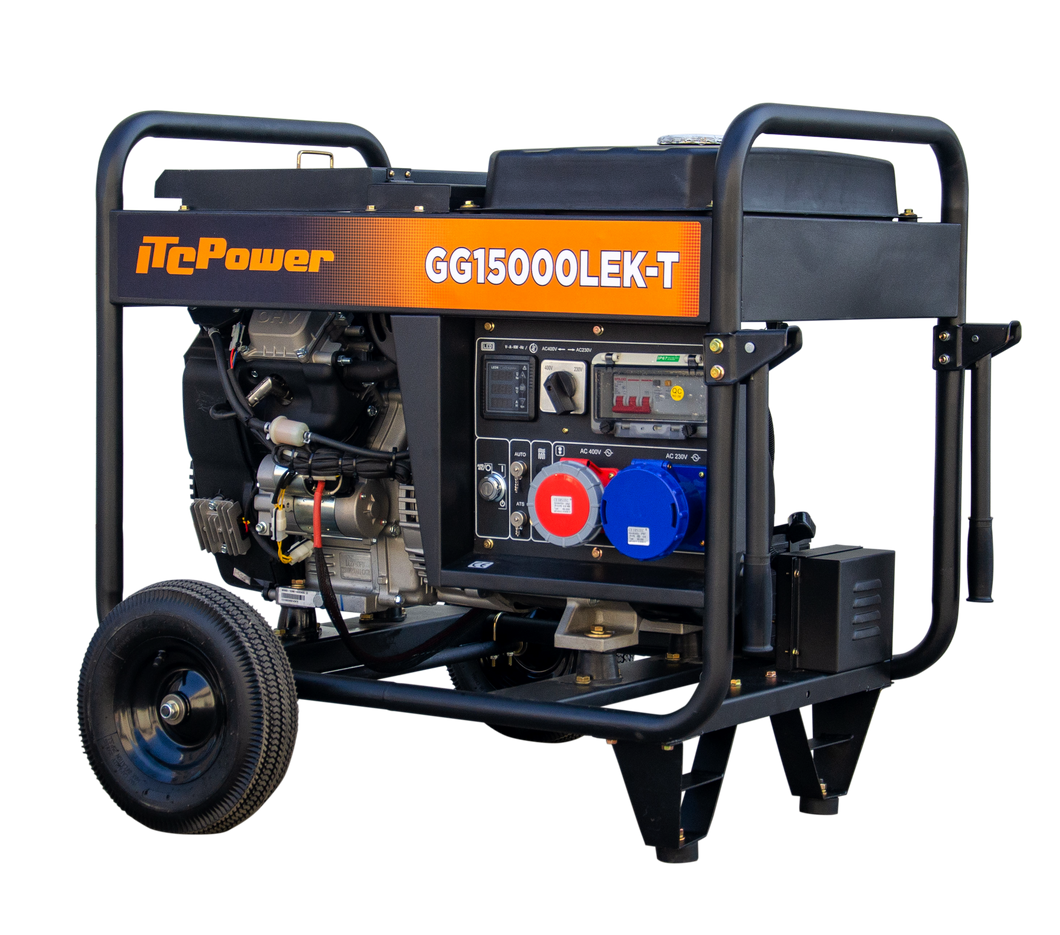 ITC POWER Baustellen Stromaggregat 15 kVA GG15000LEK-T 400 V PROFI-QUALITÄT