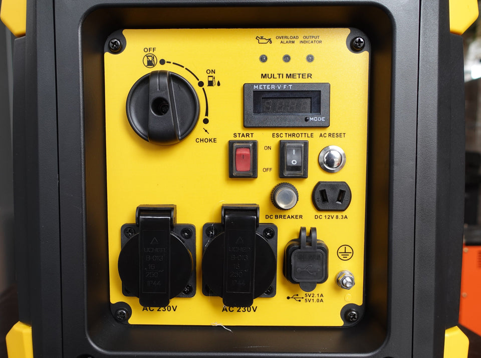 ITC POWER Inverter 3400Watt Benzin GG34Ei Stromaggregat