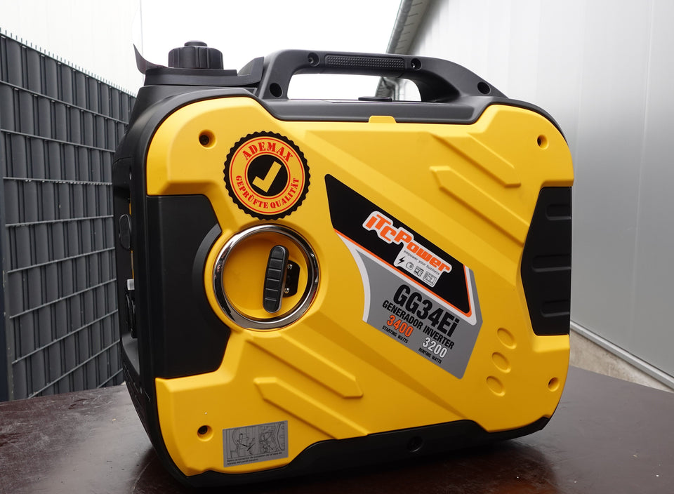 ITC POWER Inverter 3400Watt Benzin GG34Ei Stromaggregat