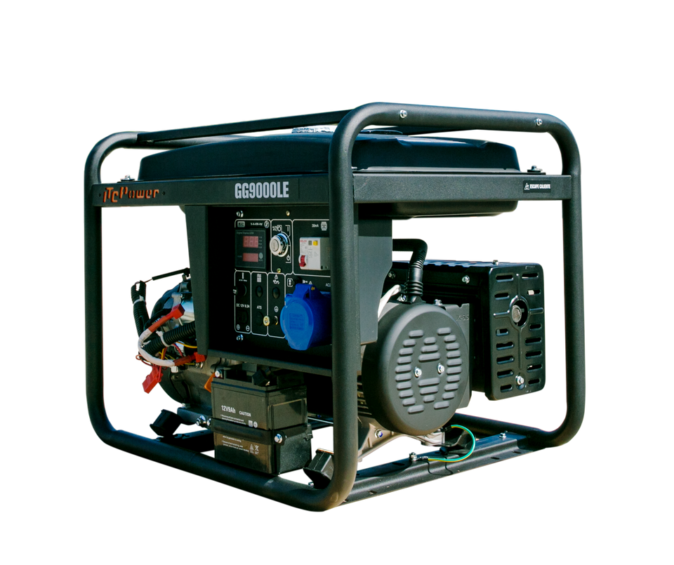 ITC POWER 6600 Watt Benzin GG9000LE Stromaggregat