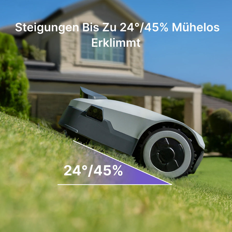 ANTHBOT Genie: Intelligenter KI-Rasenmäherroboter – ohne Kabel