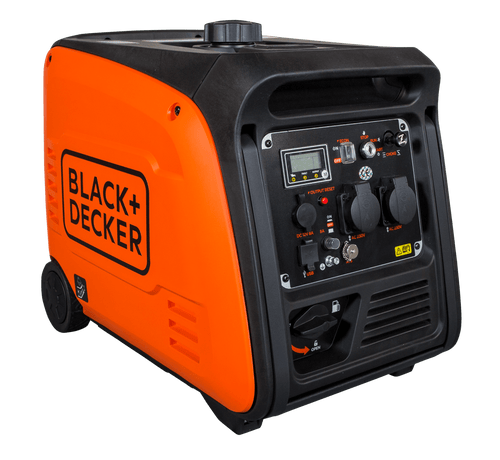 Black + Decker Inverter Stromaggregat Benzin 3900 Watt BXGNI4000E