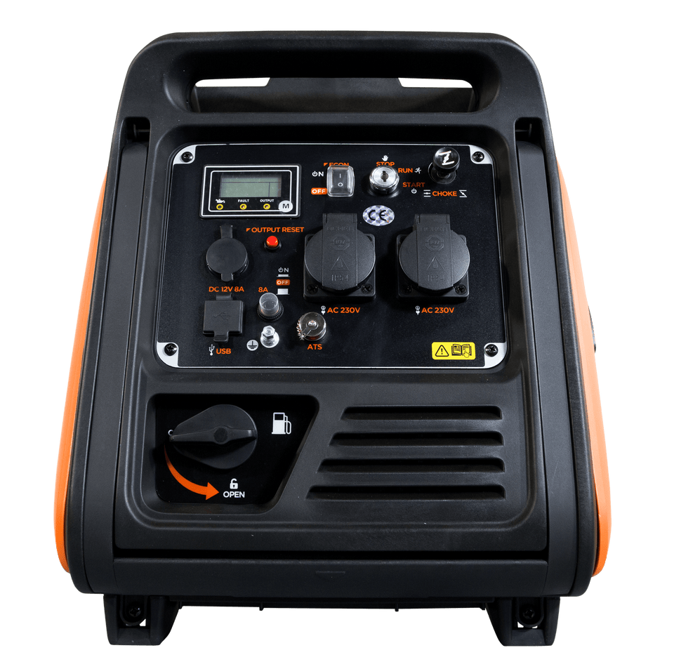 Black + Decker Inverter Stromaggregat Benzin 3900 Watt BXGNI4000E