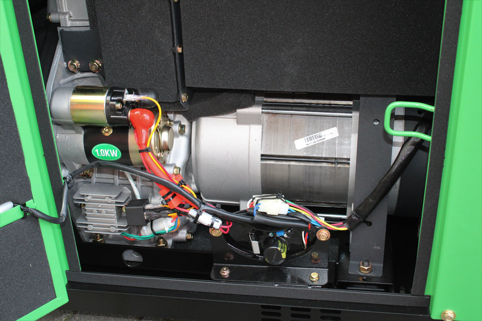 9 kvA Diesel NOT-STROMAGGREGAT STROMERZEUGER LEISE ENERGY