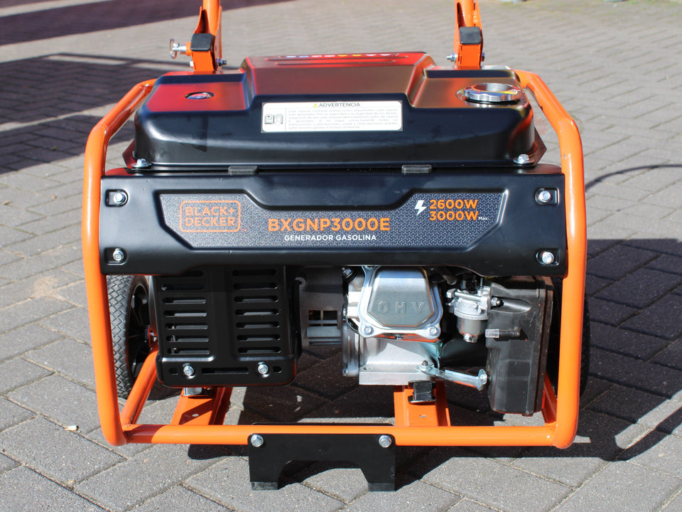 Black + Decker 3000 W Benzin Stromaggregat BXGNP3000E