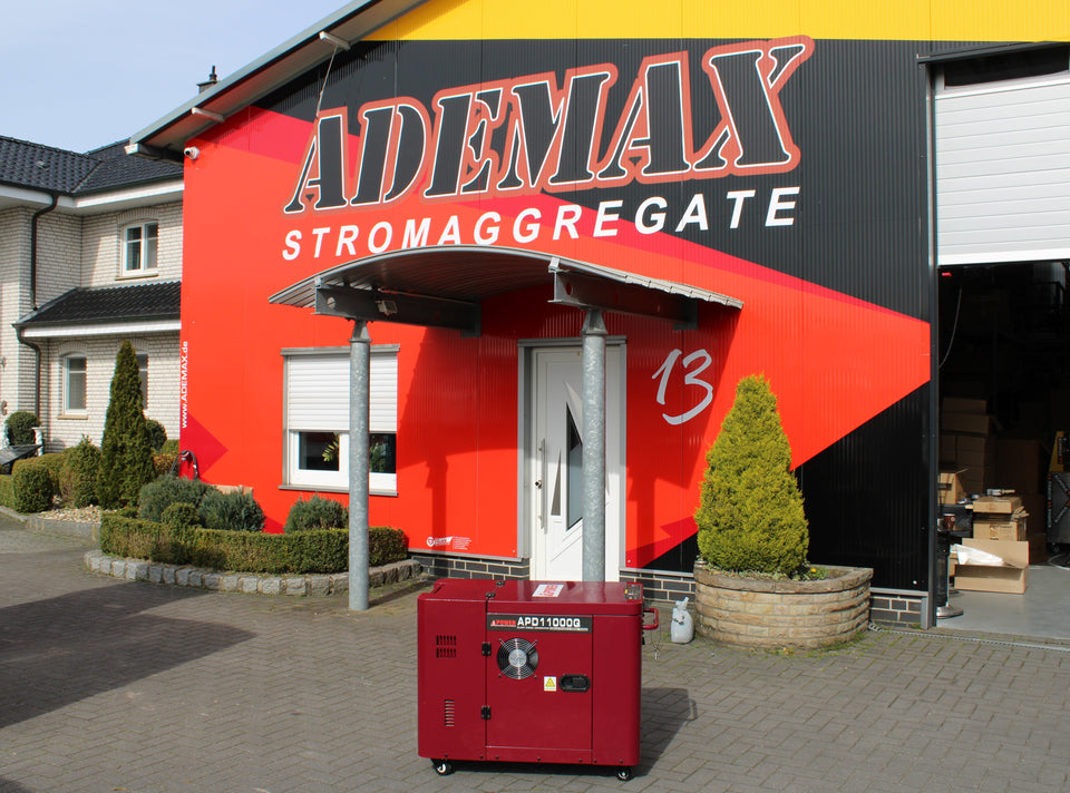 Ai Power 9 kVA Diesel APD11000Q ADEMAX Edition 230 & 400 V mit GRATIS ATS Box