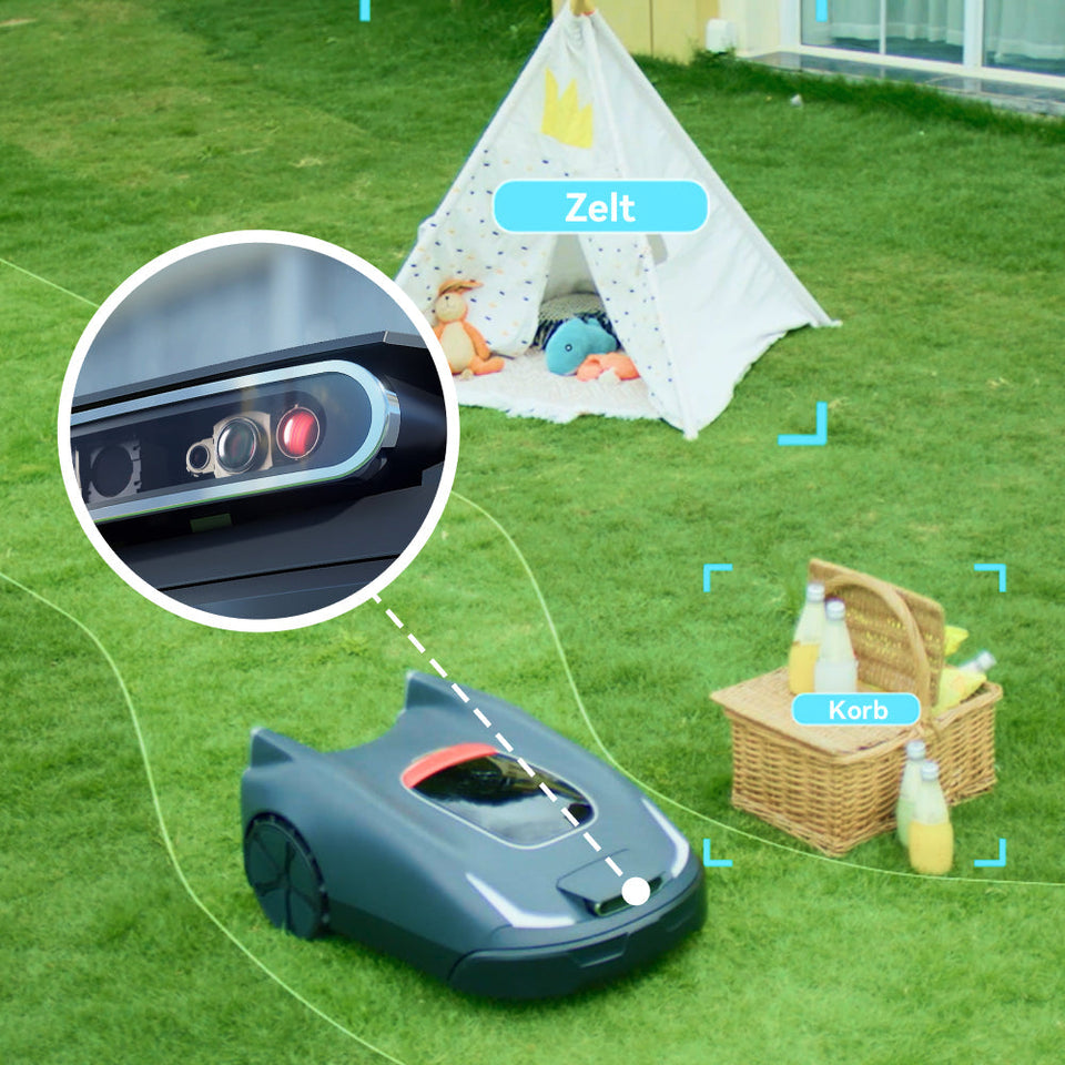 Joybee K2 – Mähroboter mit RTK + VSLAM für kabelloses Mähen
