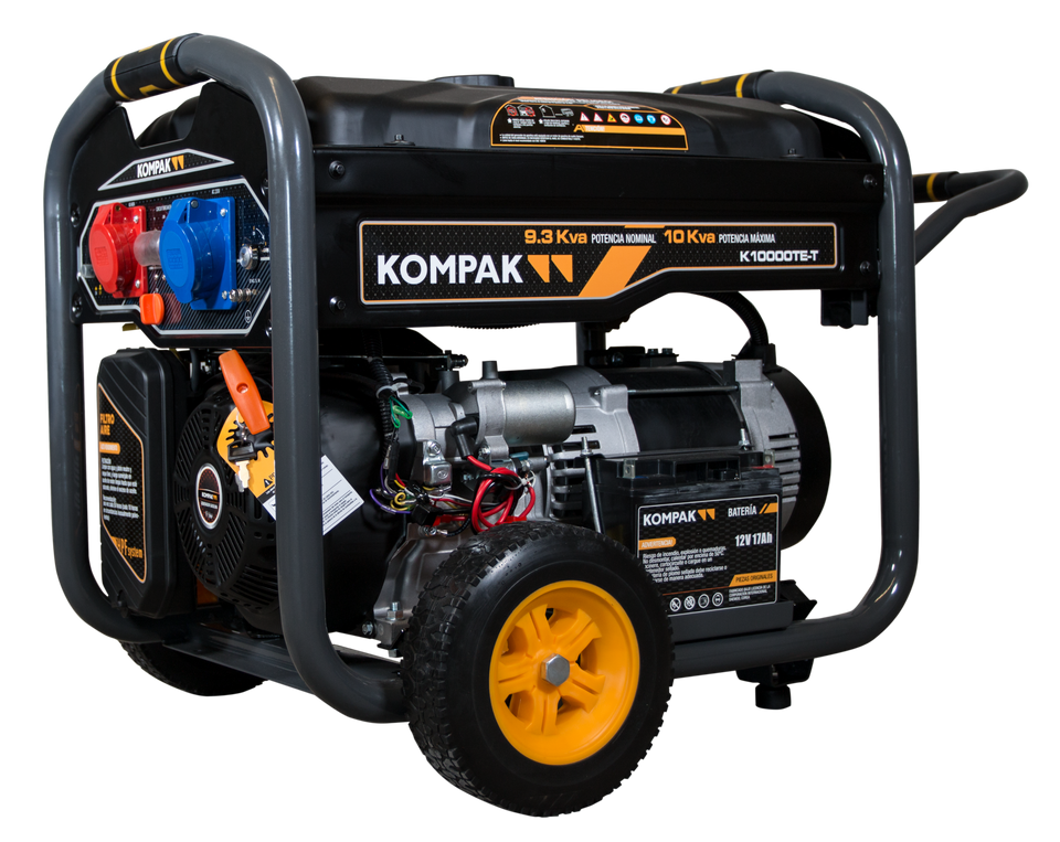 KOMPAK 10 kVA Benzin K10000TE-T Stromaggregat