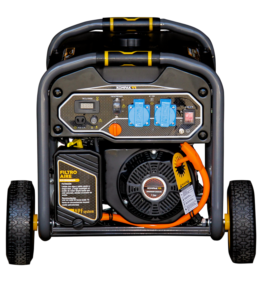 Gas & Benzin KOMPAK Stromerzeuger Stromaggregat 3.300 Watt K4000S-DF