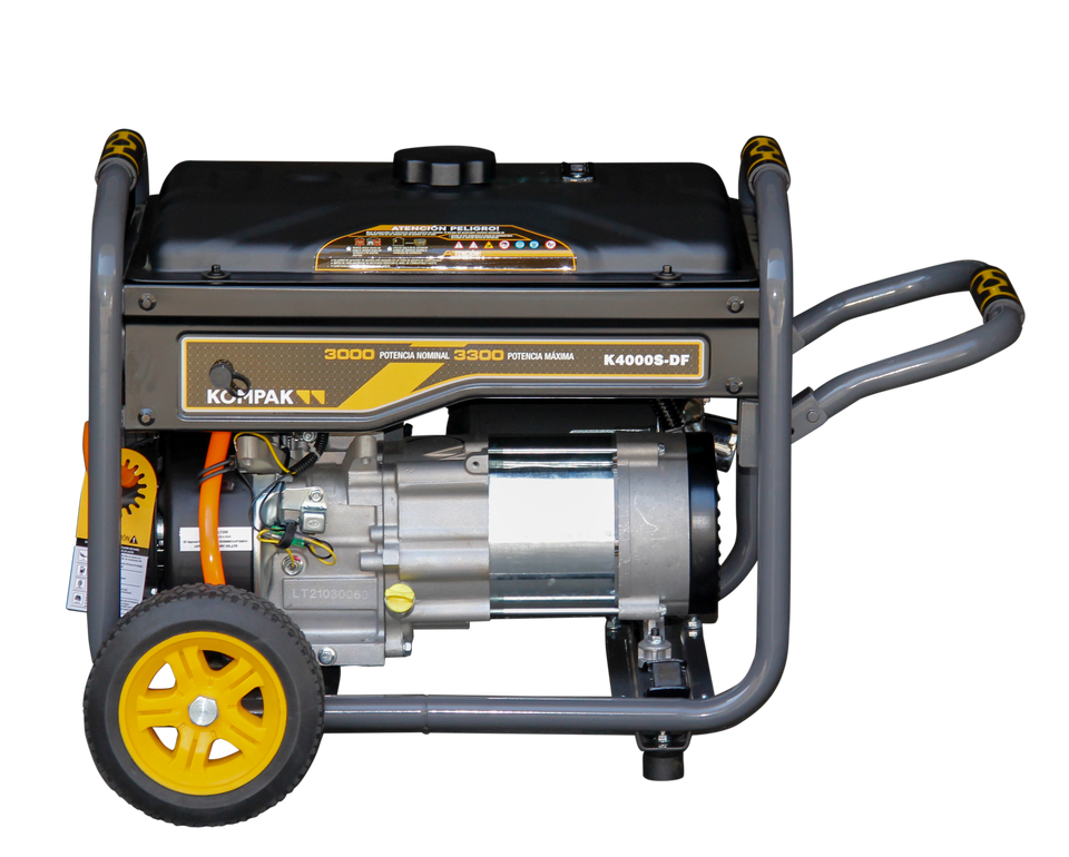 Gas & Benzin KOMPAK Stromerzeuger Stromaggregat 3.300 Watt K4000S-DF