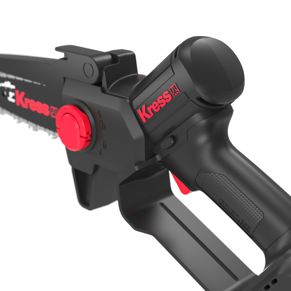 Kress 20 V 12 cm bürstenlose Einhand-Kettensäge