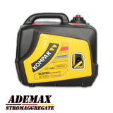 KOMPAK Inverter 2.300W Gas & Benzin KGG20Ei-DF Dual Fuel Stromerzeuger 230V