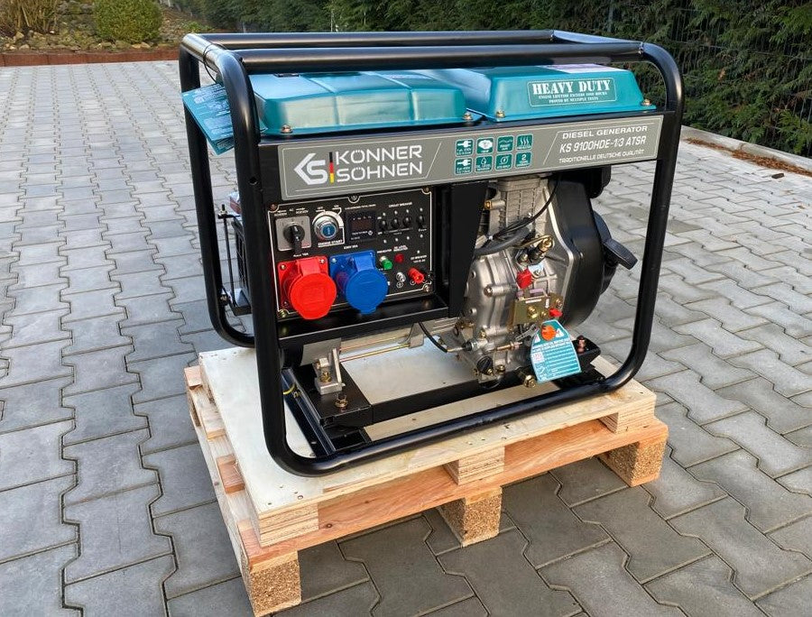 K&S Stromaggregat Stromerzeuger Diesel 7,5 KW KS9100HDE-1/3 ATSR